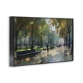 thumbnail image 2 of Stupell Industries Transitional Park Promenade on Rainy Day Black Framed Giclee Art, 30 x 20, by Creative Studio, 2 of 8