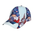 thumbnail image 1 of Balery Cute Gnomes in USA1 Gorra de béisbol de tamaño ajustable para correr, entrenar y actividades al aire libre. Gorra de papá para todas las estaciones., 1 of 6
