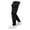 Black, variant on toraway Summer Black Men Cargo Pants Men's Relaxed Textured Multiple Pocket Solid Colour Work Pants Casual Trousers S