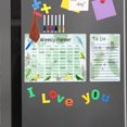 thumbnail image 4 of LCXmlly Magnetic Calendar Magnetic Calendar Kit Scratch proof Dry Erase Fridge Weekly Planner, 4 of 9