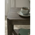 thumbnail image 7 of Kate and Laurel Talcott Farmhouse Rectangle Wood Side Table, 22 x 14 x 26, Gray, Decorative Modern Two Tier End Table for Use as a Bedroom Nightstand or Living Room Accent, 7 of 7