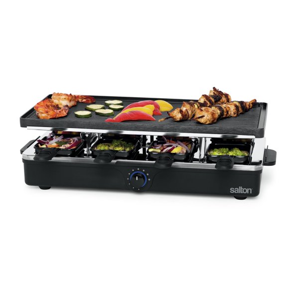 Salton 20'' 1400W Flat Top Electric Grill with Temperature Control