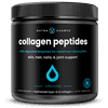 NutraChamps Collagen Peptides Powder - Enhanced Absorption, Double Hydrolyzed, Grass Fed, Keto Protein Powder with Vitamin C - Supplement for Hair Growth, Skin, Nails, Joints & Bones