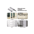 thumbnail image 3 of 30pcs Herrajes De Cajones Push Open Para Puerta Gabinete blanco plata, 3 of 5