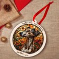 thumbnail image 5 of Tan Whippet Stained Glass Suncatcher Ornament – Holiday Ornament with Text for Loved Ones, Family & Friends, Christmas 2025 Decoration, 5 of 6