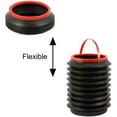 thumbnail image 5 of Kitchen Trash Can, Step-On Garbage Can with Lid, Tall Kitchen & Bathroom Trash Can, Small Office Waste Bin, Black - Xuniizn, 5 of 9