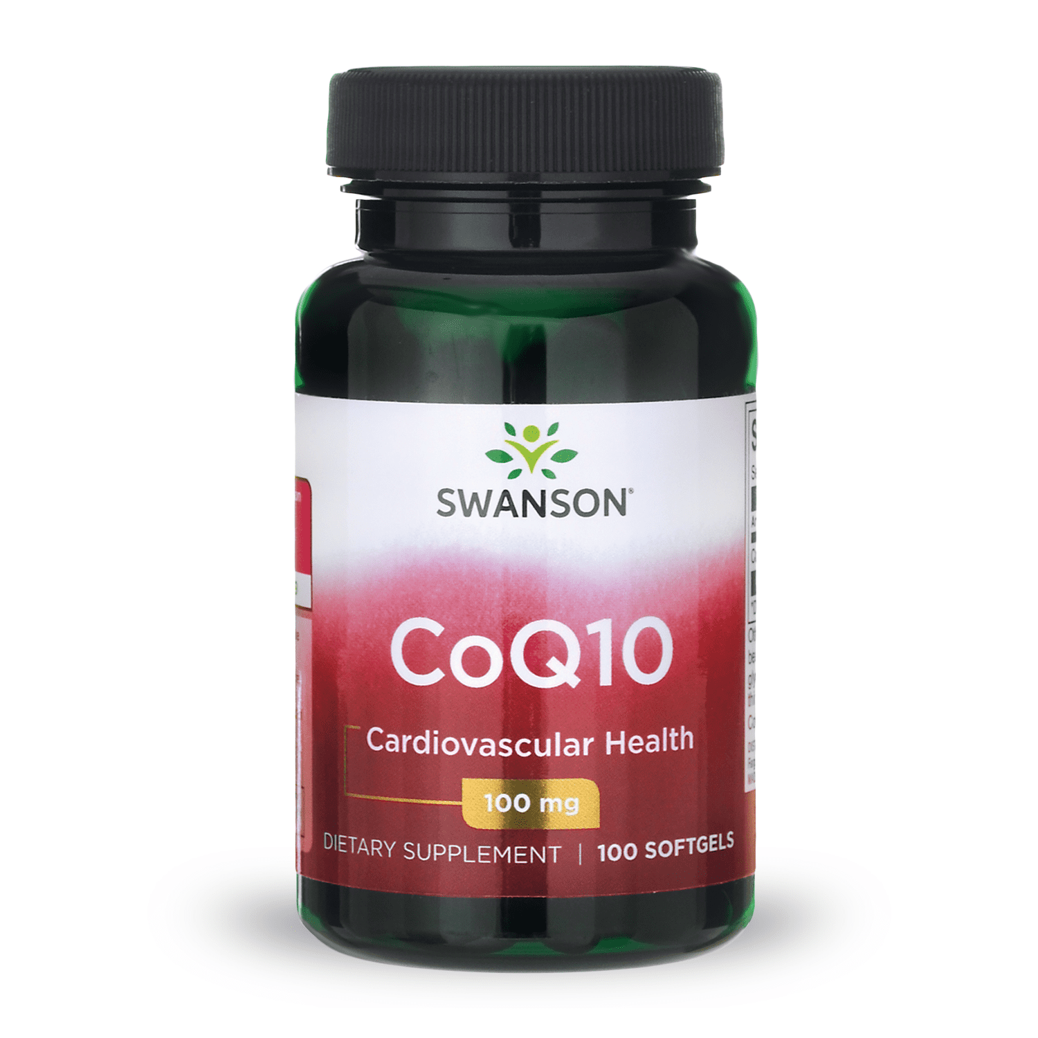 Swanson CoQ10 Softgels, 100 mg, 100 Ct