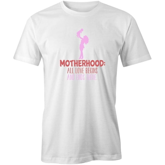 Motherhood T-Shirt | Special Mom White Tee Gift