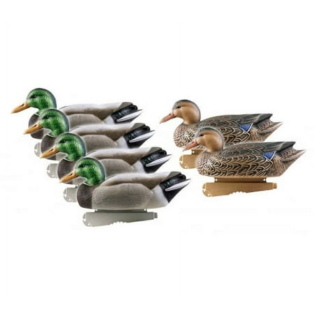 GHG Decoy Systems Over-Size Series Mallard Floaters Decoy 6 Pack