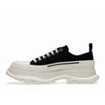 thumbnail image 2 of Alexander McQueen Men's Tread Slick Low Lace Up Black White FW21 Shoes, from StockX, 2 of 5