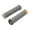 Gray orange, variant on AOOOWER Ventilated Elastomer Cycle Handlebars Holds For Mountain Bikes Not Slip Plan Thin Hard Plastic Center With Secure Identity Locking Installation