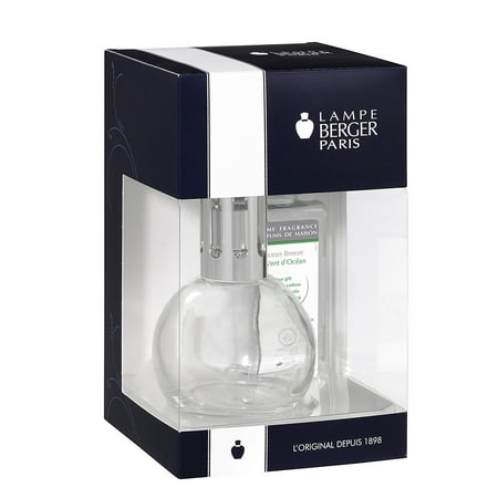 Lampe Berger Bottle (Lamp and Home Fragrance Gift Set, Clear, An original style of lamp. A lamp in transparent glass, with a sober and consensual design. By Lampe)