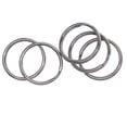 thumbnail image 3 of AMLESO 100 Pieces 15mm Small Stainless Steel Round Split s Key Findings Blanks, 3 of 8
