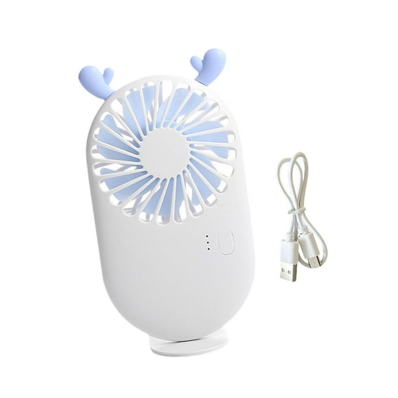 Ventilador De Escritorio Portátil De Bolsillo Con USB Para Viajes, Camping Y Verano.