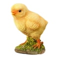 thumbnail image 2 of Estatua de pollito de jardín, figura de animal, escultura de resina, figura de gallo en miniatura para Estilo D, 2 of 8