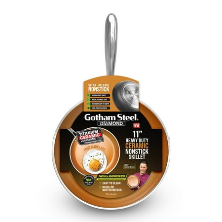 

Gotham Steel Diamond 11” Non-Stick Frying Pan Ceramic Frying Pan