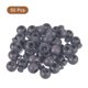 thumbnail image 3 of Uxcell 50Pcs 8mm Bloques de Cuerda de Plástico de Un Solo Orificio, Tapón de Resorte, Gris, 3 of 7