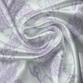 thumbnail image 5 of Ambesonne Floral Valance Pack of 2, Victorian Delicate Flowers, 54"X12", Cadet Blue Mauve, 5 of 5