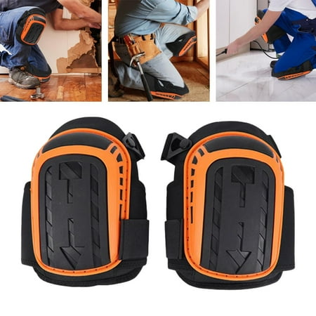 Heavy Duty Knee Pads With Comfortable Adjustable Straps And EVA Foam Padding For Working Gardning Cleaning Flooring Tiling
