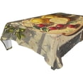 thumbnail image 4 of BZSMCE Square Tablecloth Sun Lemon Painting Pattern Tableclothes, 4 of 9
