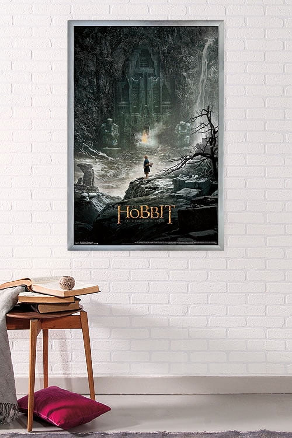 The Hobbit: The Desolation Of Smaug - One Sheet Wall Poster, 22.375" x 34", Framed