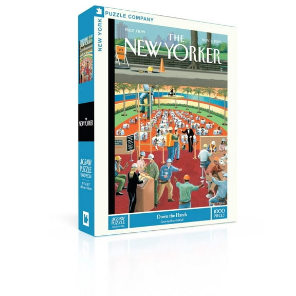 New York Puzzle Company Down the Hatch 1000 Piece Jigsaw Puzzle
