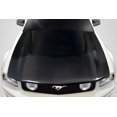 thumbnail image 1 of 2005-2009 Ford Mustang Carbon Creations GTH Look Hood - 1 Piece, 1 of 1