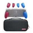 thumbnail image 1 of GripCase Lite Bundle: A Comfortable Protective Case with Replaceable Grips [to fit All Hands Sizes] for Nintendo Switch Lite, 1 of 4