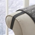thumbnail image 3 of Home Essence Polar Reversible Checkboard Long Faux Fur Chair Protector, 3 of 6