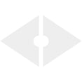 thumbnail image 4 of 20"W x 13 3/8"H x 3"ID x 7"C x 1"P Diamond Architectural Grade PVC Contemporary Ceiling Medallion, Two Piece, 4 of 11