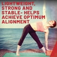 thumbnail image 2 of Lifeline Fitness Cork Yoga Block - Sustainable Home Gym Workout Equipment for Yoga, Pilates and General Fitness - Supportive and Durable - 3.5” X 5.5” x 9”, 2 of 5