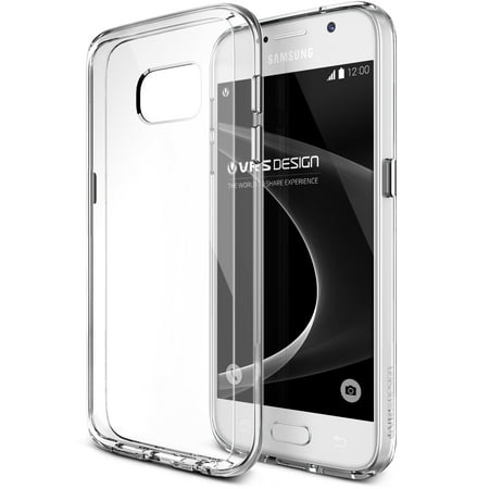 Samsung Galaxy S7 Edge Case, VRS Design Crystal Mixx - Clear Cover, Slim Fit and