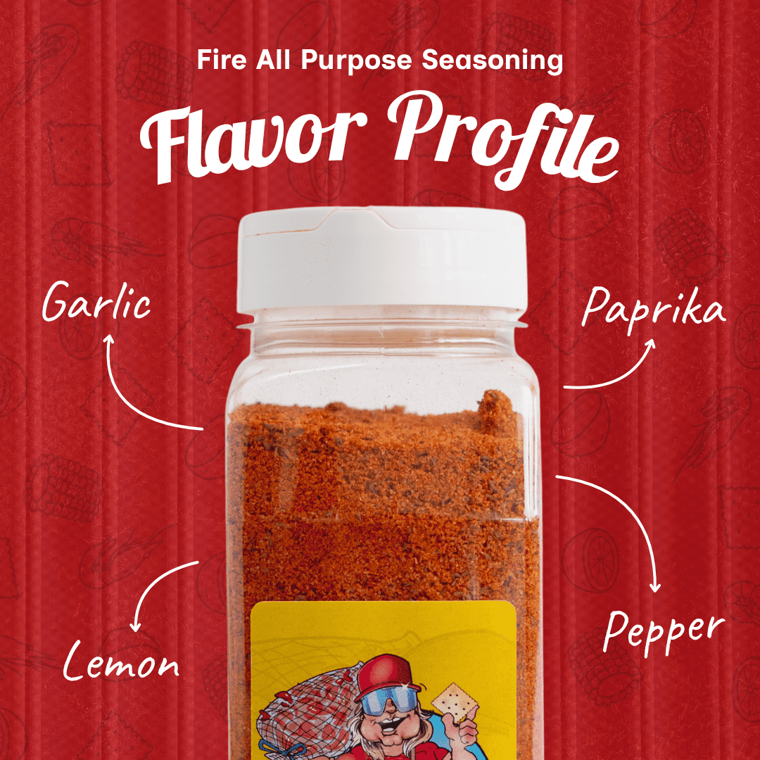 Cajun Two Step Fire 27 oz Low Sodium All Purpose Seasoning