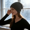 thumbnail image 1 of Rechargeable Heated Winter Cap With Adjustable Temperature For Outdoor Sports And Cold Weather, 1 of 7