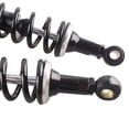thumbnail image 3 of GZYF Pair 400mm Motorcycle Rear Shock Absorbers Universal for Honda Suzuki Yamaha Kawasaki ATV Go Kart Quad Dirt Sport Bikes Black & Silver, 3 of 11
