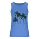 thumbnail image 5 of Camisetas de Tanque de los Hombres Tanque de los Hombres Incolor Gradiente de Impresión Cuello Redondo Correa Delgada Fuga Atrás Regular Casual Deportes Blusas de Tanque, 5 of 5