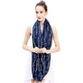 thumbnail image 3 of Music Note Print Infinity Scarf, 3 of 4