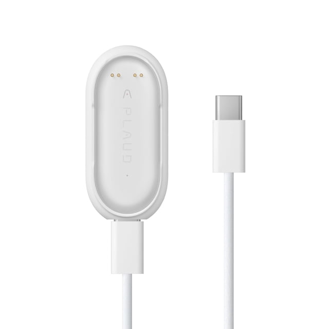 Base de carga magnética USB-C rápida para Plaud NotePin S