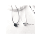 thumbnail image 3 of 4 Pzs De Gato Luminoso Pareja Conjunto De Joyas Regalo Xtellar negro, 3 of 4