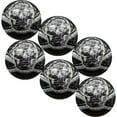 thumbnail image 3 of Black Skull Golf Balls – 12-Pack Bold Skull & Crossbones Design, 3 of 5