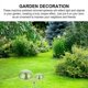 thumbnail image 4 of Gazing Hemisphere Ball Stainless Steel Gazing Hemisphere Garden Hemisphere Mirror, 4 of 4