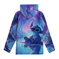 thumbnail image 4 of Stitch Hoodie with Pocket Cartoon Anime for Boys Girls Teens Gift, 4 of 6
