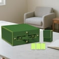 thumbnail image 3 of kowaku Card Storage Box Holder Cards Collectible Sturdy, Portable Graded Card Storage Box, Organizer for Graded Cards, PSA, Green Yellow, 3 of 7