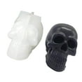thumbnail image 3 of Skull Candle Mold Easy to Demold Skull Silicone Mold Reusable Multipurpose Skull-Shaped Candle Making Model for Home Crafts Decoration, 3 of 8