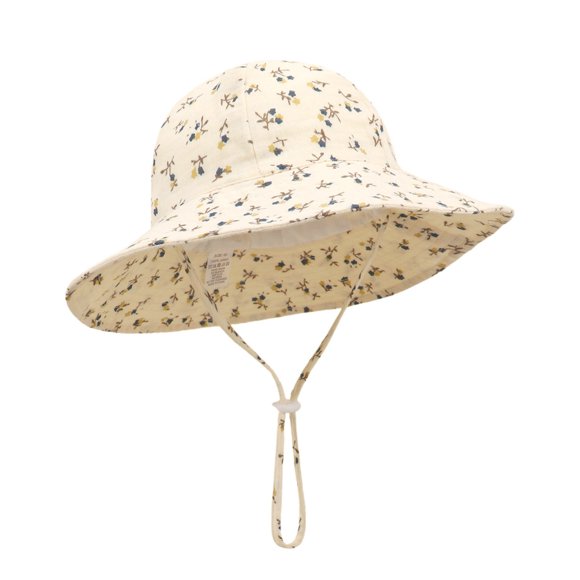 Zanarzt Sun Hat Baby Kids Sun Hat Bucket Hat for Toddler Girls Boys Sun Toddler Summer Hats Black,S