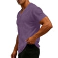 thumbnail image 4 of Dagugfen Plus Size T Shirts for Men Short Sleeve V Neck Loose Fitted Basic Tee Shirt Tops Daily Tops S-5XL, 4 of 8