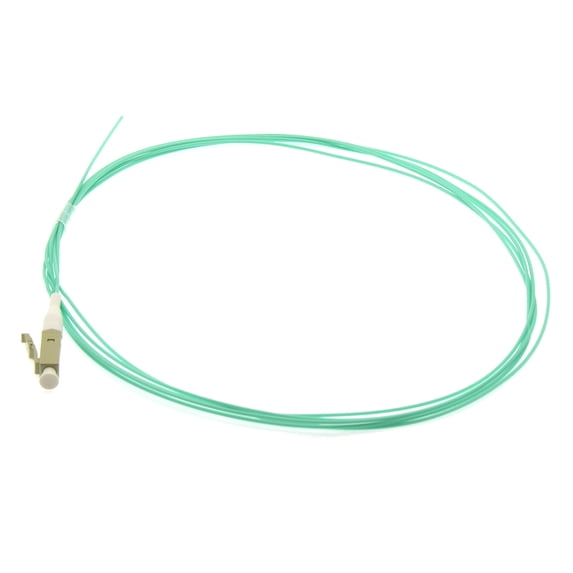 ACCL 3m LC/UPC OM4 Multimode Pigtail Aqua, 4 Pack