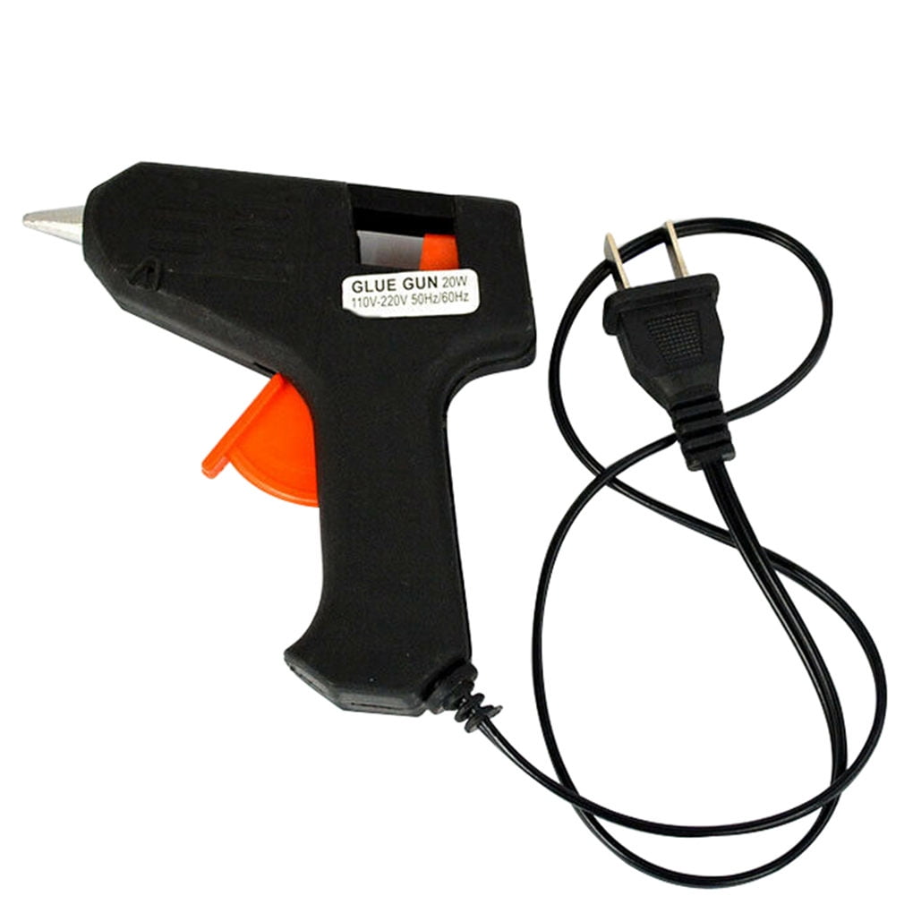 20W Hot Melt Glue Gun Stick Heater Trigger Electric Heating Repair Tool US PLUG 