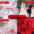 thumbnail image 1 of Suministros de boda, pétalos de rosa de simulación no tejidos, decoración para boda, sala de bodas, cama, escenario, diseño KTV., 1 of 2