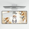 thumbnail image 4 of Happy Anniversary British Shorthair Celebrates Wedding Love Family Party Desk Mat Full Keyboard Mouse Pad Cat Lover Kitten Owner Gifts Large Mousepad - 01015, 4 of 5
